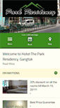 Mobile Screenshot of parkresidencyhotel.com